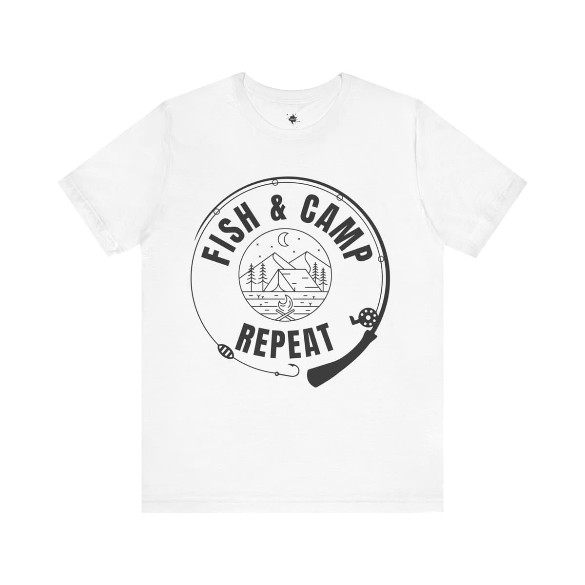 Fishing and Camping Lover's, Outdoor Adventure, Fisherman, Nature Lover T-shirt